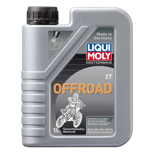 Моторное масло Liqui moly Motorbike 2T Offroad 10W-30 1л в Лукойл