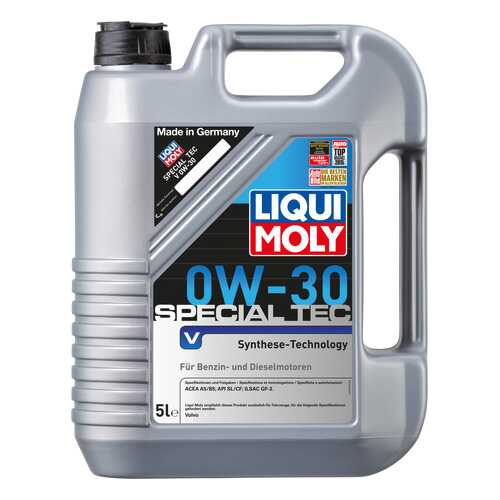 Моторное масло Liqui moly Special Tec V 0W-30 5л в Лукойл