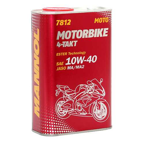 Моторное масло Mannol 4-Takt Motorbike 10W-40 1 л в Лукойл