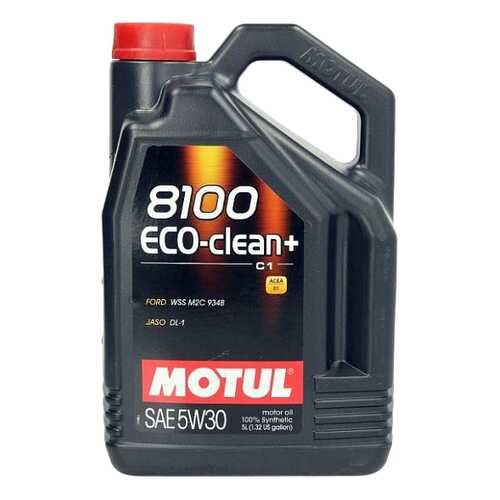 Моторное масло Motul 8100 Eco-clean+ 5W-30 5л в Лукойл