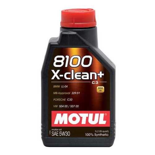 Моторное масло Motul 8100 X-clean + 5w-30 1л в Лукойл