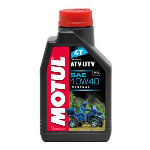 Моторное масло Motul ATV-UTV 4T 10W-40 1л в Лукойл