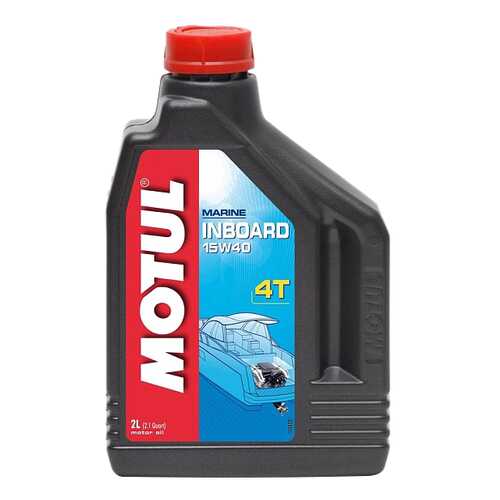 Моторное масло Motul Inboard 4T 15W-40 2л в Лукойл