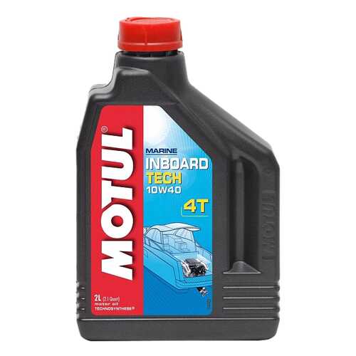 Моторное масло Motul Inboard Tech 4T 10W-40 2л в Лукойл