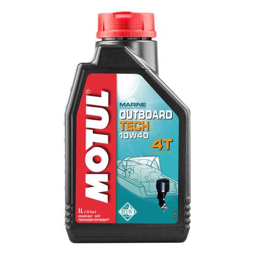 Моторное масло Motul Outboard Tech 4T 10W-30 1л в Лукойл