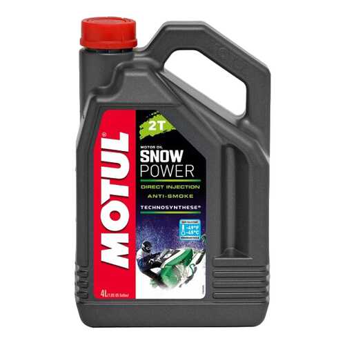 Моторное масло Motul Snowpower 2T 5W-30 4л в Лукойл