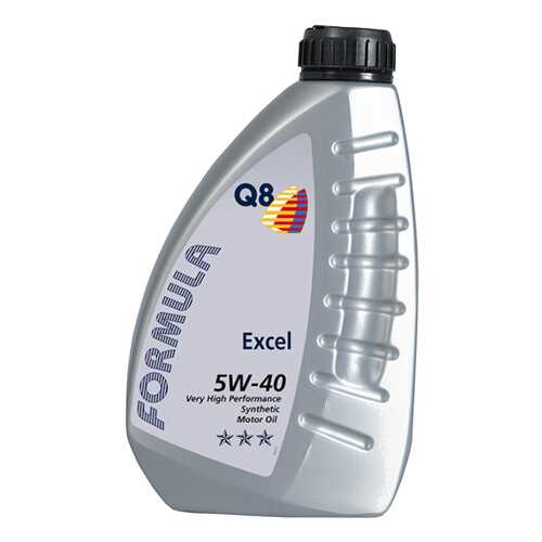 Моторное масло Q8 Oils Formula Excel 5W-40 1л в Лукойл