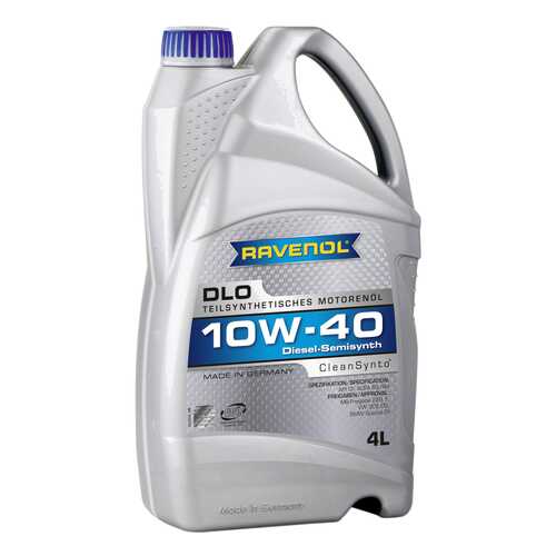 Моторное масло Ravenol DLO SAE 10W-40 4л в Лукойл