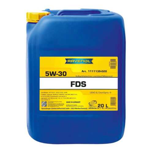 Моторное масло RAVENOL FDS SAE 5W-30 ( 20л) new в Лукойл