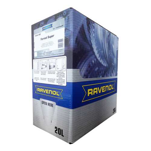 Моторное масло Ravenol Formel Super SAE 15W-40 20л в Лукойл