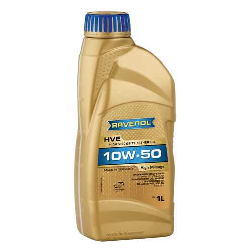 Моторное масло Ravenol HVE High Viscosity Ester Oil SAE 10W-50 1л в Лукойл