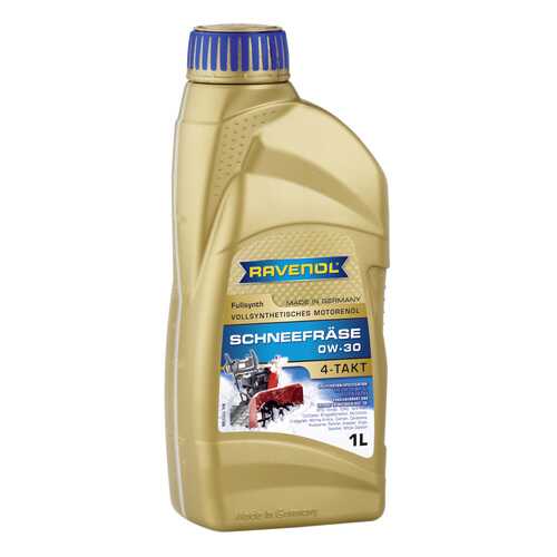 Моторное масло Ravenol Schneefraese 4-Takt 0W-30 1л в Лукойл