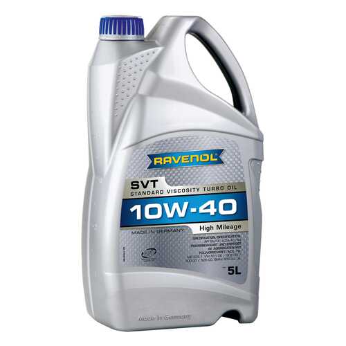 Моторное масло Ravenol SVT Stand Viscosity Turbo Oil SAE 10W-40 5л в Лукойл