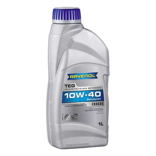 Моторное масло Ravenol TEG SAE 10W-40 1л в Лукойл