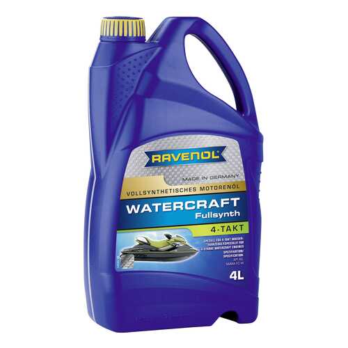 Моторное масло Ravenol Watercraft 4-Takt 10W-40 4л в Лукойл