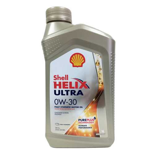 Моторное масло Shell Helix Ultra 0W-30 1л в Лукойл