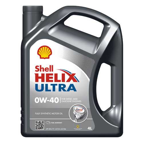 Моторное масло Shell Helix Ultra 0W-40 4л в Лукойл