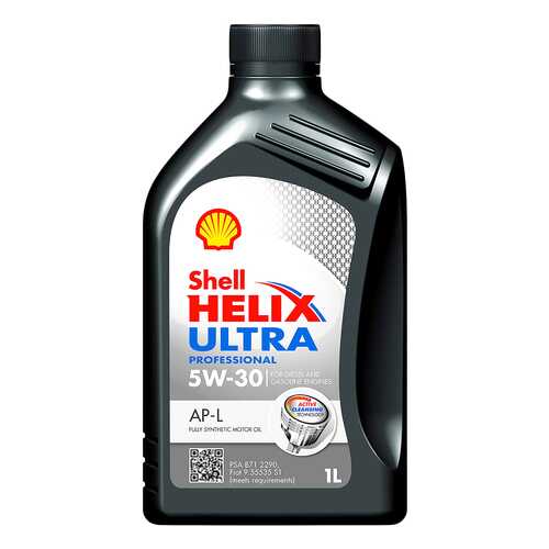 Моторное масло Shell Helix Ultra 5w-30 1л в Лукойл