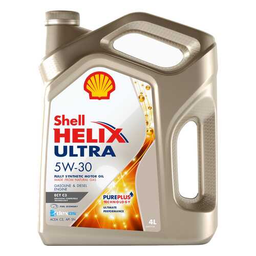 Моторное масло Shell Helix Ultra ECT SAE 5W-30 C3 4л в Лукойл