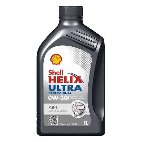 Моторное масло Shell Helix Ultra Professional AB-L 0W-30 1л в Лукойл