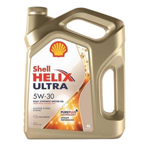 Моторное масло синтетическое Shell Helix Ultra 5w30 4л в Лукойл