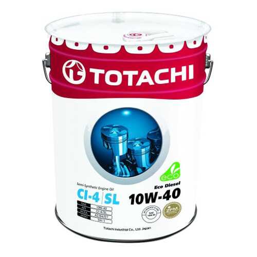 Моторное масло Totachi Eco Diesel Semi-Synthetic 10W-40 20л в Лукойл