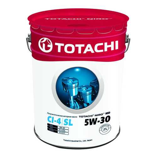 Моторное масло Totachi Niro MD Semi-Synthetic CI-4/SL 5W-30 19,34л в Лукойл