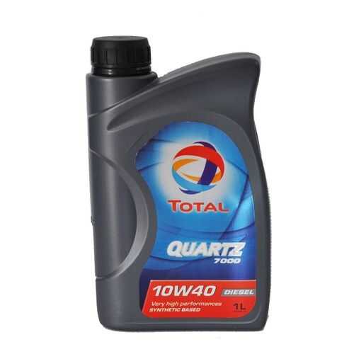 TOTAL 10740301 Моторное масло QUARTZ D 7000 10W40 SN 1L аналог 201534 в Лукойл