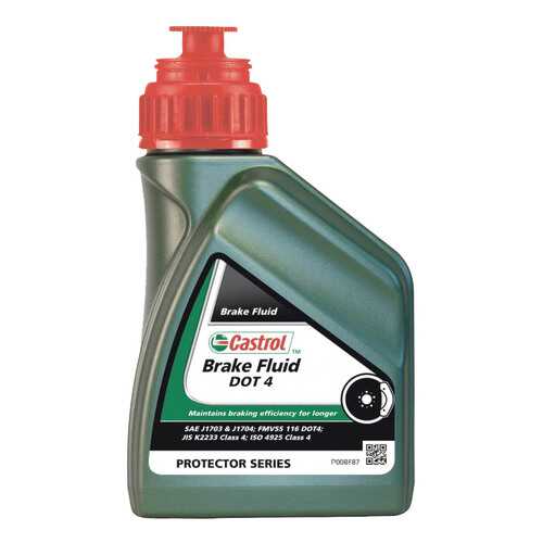 Тормозная жидкость Castrol Brake Fluid DOT4 0.5л 155BD0 в Лукойл