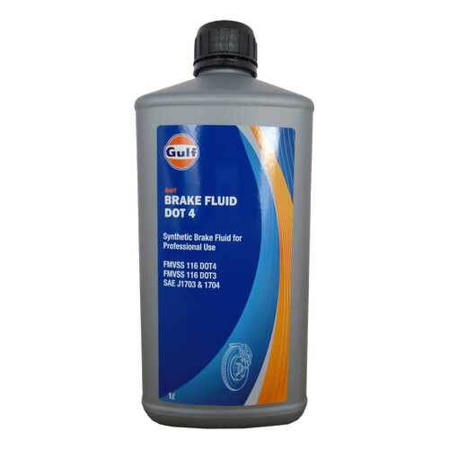 Тормозная жидкость GULF Brake Fluid DOT 4 1л 120770701756 в Лукойл