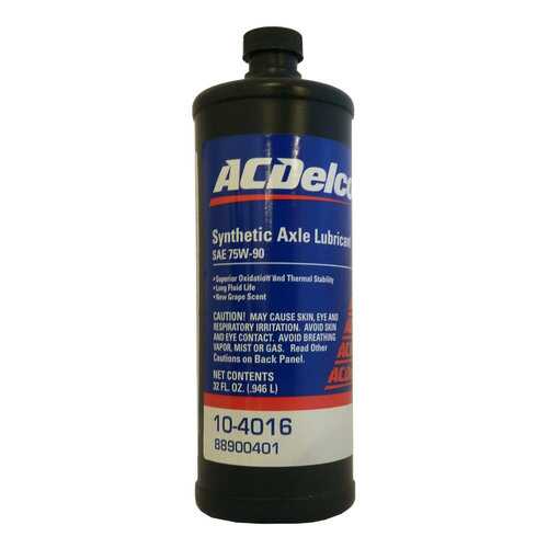 Трансмиссионное масло AC DELCO Synthetic Axle Lubricant SAE 75W-90 (0,946л) в Лукойл