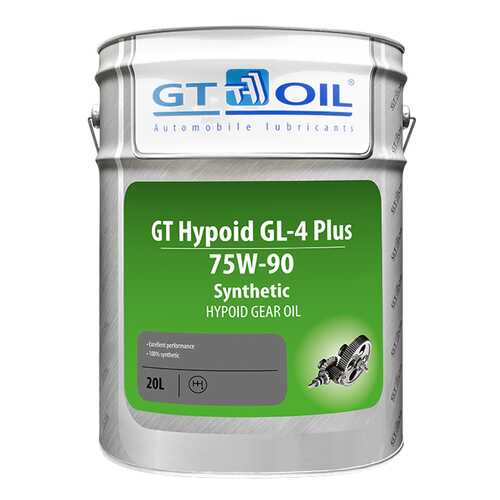 Трансмиссионное масло GT OIL 75w90 20л 8809059408490 в Лукойл