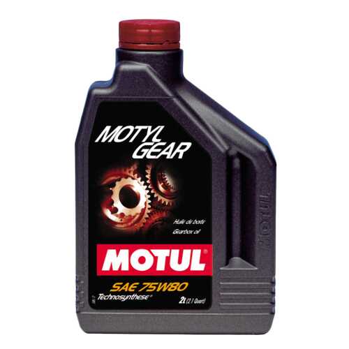 Трансмиссионное масло MOTUL Motylgear 75w80 2л 101155 в Лукойл