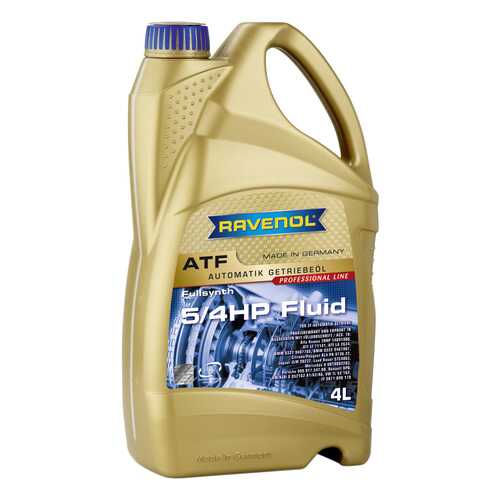 Трансмиссионное масло RAVENOL ATF 5/4 HP 4л 1212104-004-01-999 в Лукойл