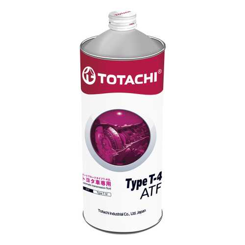 Трансмиссионное масло TOTACHI ATF TYPE T-IV 1л 4562374691018 в Лукойл