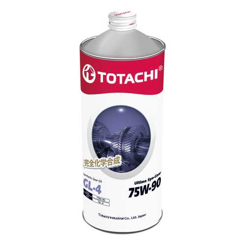 Трансмиссионное масло TOTACHI Ultima Syn-Gear 75w90 1л 4589904931543 в Лукойл