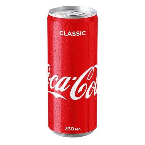 Напиток газированный Coca-Cola classic жестяная банка 0.33 л в Лукойл